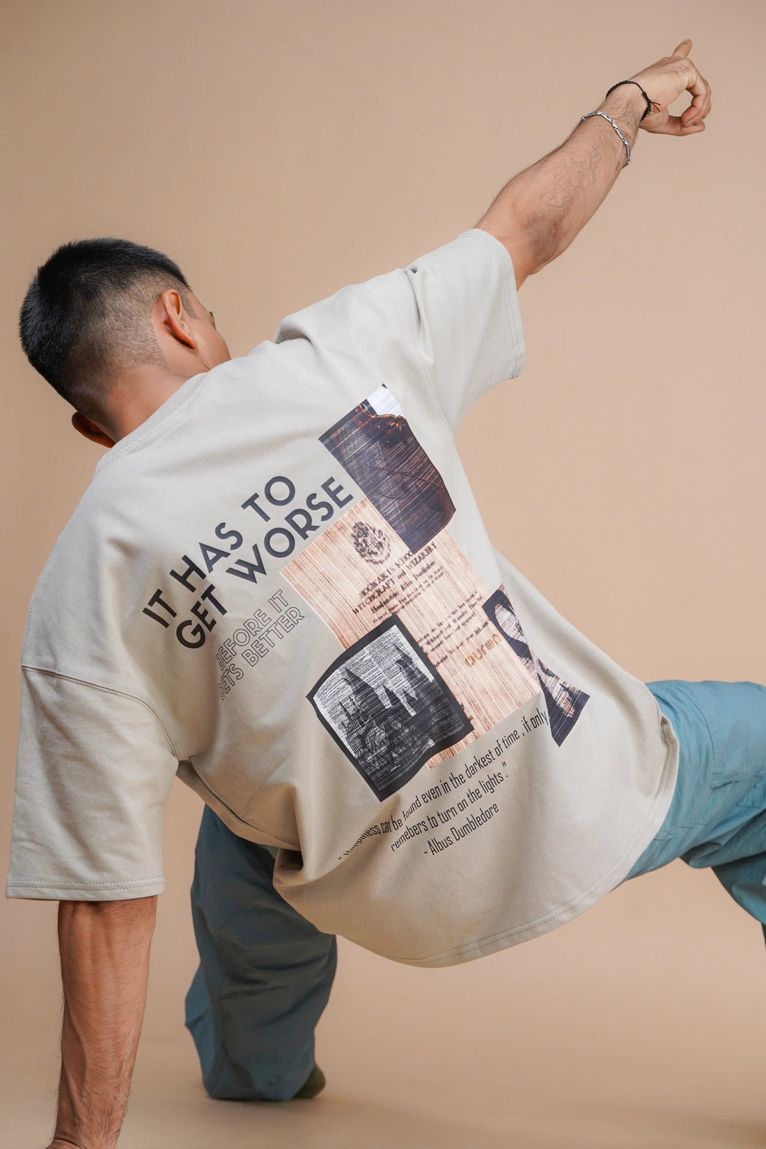 Unflappable - Inspired by JK Rowling Oversized TShirt | Legacy:Origins